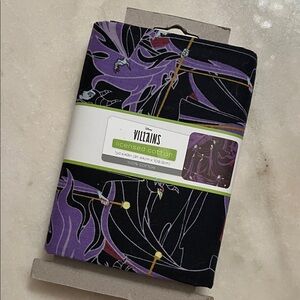 Disney Villains Cotton Fabric in Purple and Black
